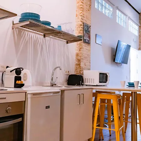 Lägenhet Loft Independiente Con Piscina Compartida En Centro De Valencia