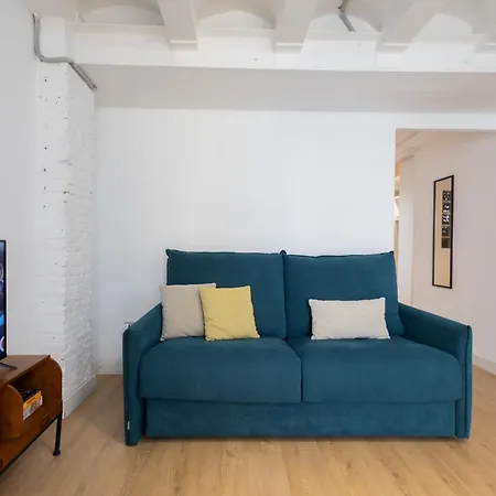 公寓 Florit Flats - Bohemia - 4 Guests - Wifi Ac - Ruzafa Area 瓦伦西亚