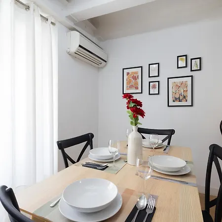 Florit Flats - Bohemia - 4 Guests - Wifi Ac - Ruzafa Area 公寓 *