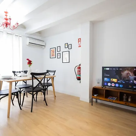 Florit Flats - Bohemia - 4 Guests - Wifi Ac - Ruzafa Area * 瓦伦西亚