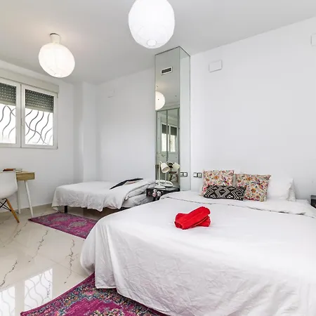 Casa Familiar 9 Pax, Smart Tv, Centro, Playa, Cafe, Ac 別荘