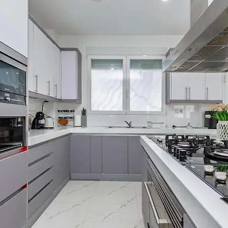 別荘 Casa Familiar 9 Pax, Smart Tv, Centro, Playa, Cafe, Ac