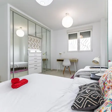 Casa Familiar 9 Pax, Smart Tv, Centro, Playa, Cafe, Ac Ferienhaus *