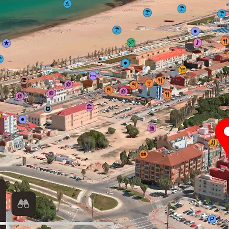 Apartment Queen Apt, 2min To Beach, Terrace, 3bd, 6pax