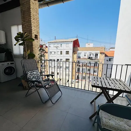 Stylish Penthouse With Terrace Valencia