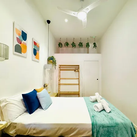 Relaxing Beachside Cabanyal Loft Appartement Valencia