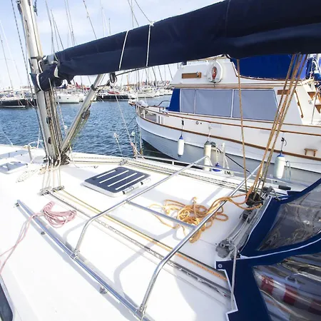 On A Sailing Boat In Ботель