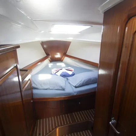 On A Sailing Boat In * Валенсия