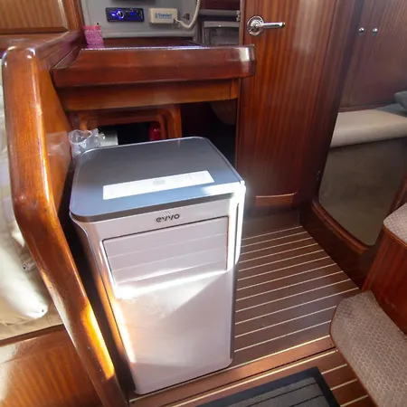 On A Sailing Boat In Валенсия