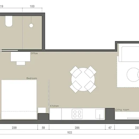 Modern And Stylish L Apartment *