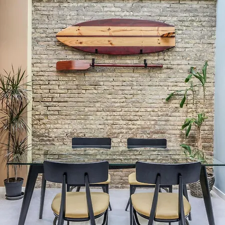 Nuevo Estudio A Metros De La Playa, Con Terraza Y Zonas Comun 3c Appartamento *