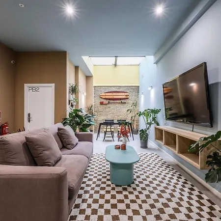 Nuevo Estudio A Metros De La Playa, Con Terraza Y Zonas Comun 3c *