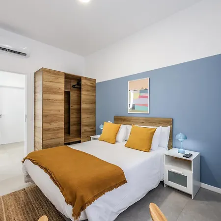 2 Hab En Malvarrosa A Metros De La Playa, Con Terraza Y Zonas Comun 3d *