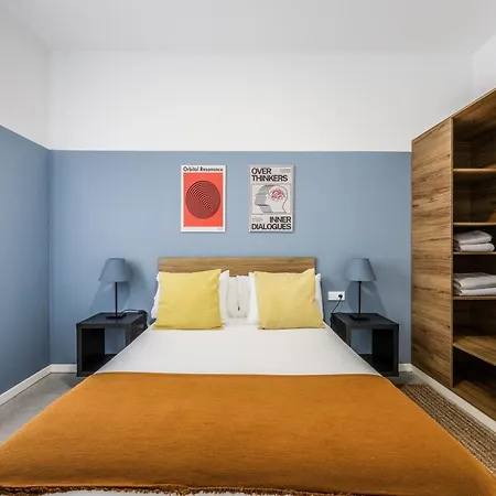 Apartment 2 Hab En Malvarrosa A Metros De La Playa, Con Terraza Y Zonas Comun 3d Valencia