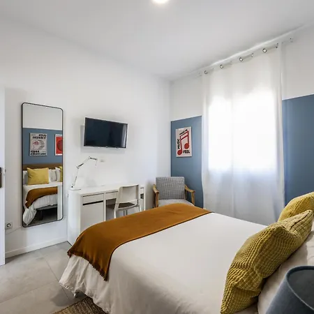 Apartment 2 Hab En Malvarrosa A Metros De La Playa, Con Terraza Y Zonas Comun 3d *