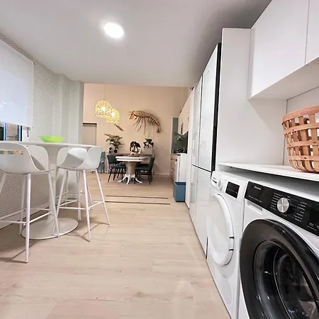 公寓 Ecocasa 12pax Perfecta Grupos, Reforma Lujo, Junto Parada Metrovalencia, Cerca Centro Valencia Y Playa, Lavadora, Secadora Equipamiento Total