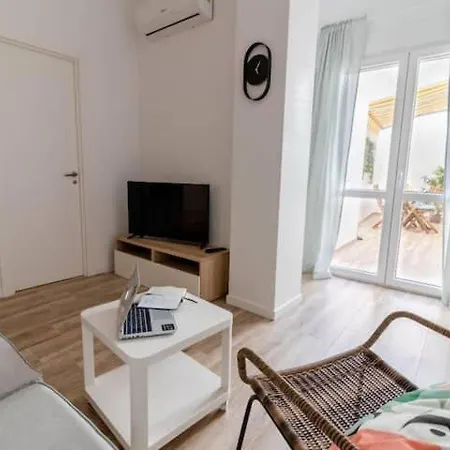 Super Apto 2habitaciones Dobles 4 Pax Wifi Terraza Lägenhet *