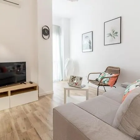 Super Apto 2habitaciones Dobles 4 Pax Wifi Terraza Lägenhet Valencia