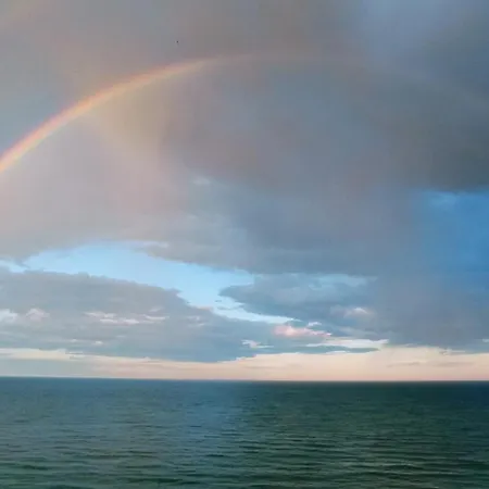 Blue Double Private At Front - En La Playa Piso Compartido Pansiyon