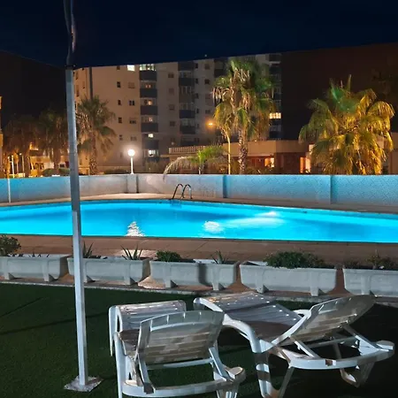 Blue Double Private At Front - En La Playa Piso Compartido