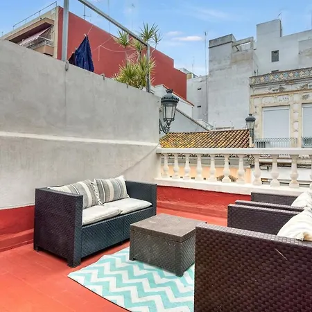 Apartamento Casa Playa Arenas Con Terraza