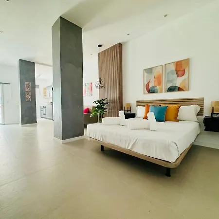 아파트 Planas 3 Designer Aparment With Terraza In Ruzafa Soho *