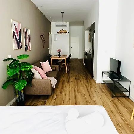 Planas 2 Design & Spaciousness With Terraza In Ruzafa Soho Apartment *