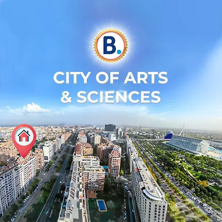 New! Ciudad De Artes 아파트 발렌시아