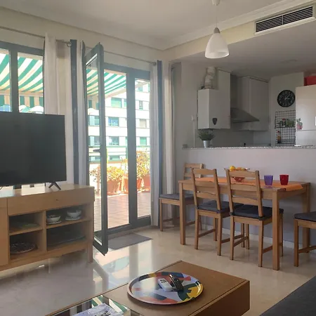 Atico Ciudad De Ciencias Terraza Y Parking * Valencia