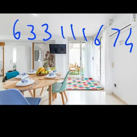 Апартаменты Penthouse Duplex In A 4 Floors Spanish House -8 Min To Center By Metro