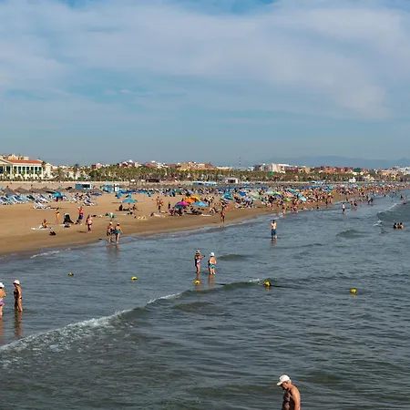 Precioso Loft Sorolla En Playa Malvarrosa/patacona