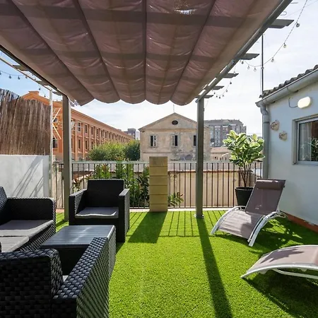 Apartment Chillout Area 2br 4p Relax Fast Wifi Pet Friendly Valencia