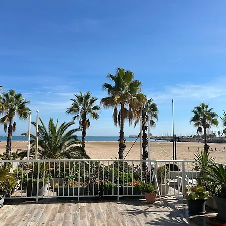 Con Gran Terraza Frente Al Mar Playa * Valencia