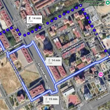 Apartment Loft Acogedor Junto Al Roig Arena Valencia