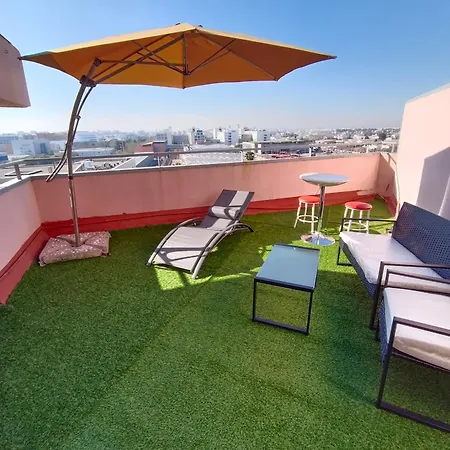 Apartment Malvarrosa Penthouse 4 Rooms, Suite, Terrace And Balcony *
