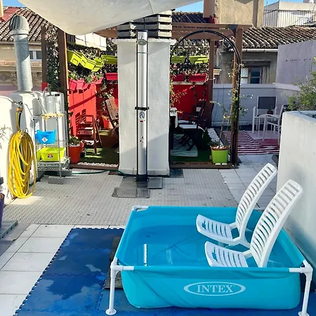 Kwatera prywatna Privada Con Bano En Un Moderno Y Centrico Atico En Ciutat Vella