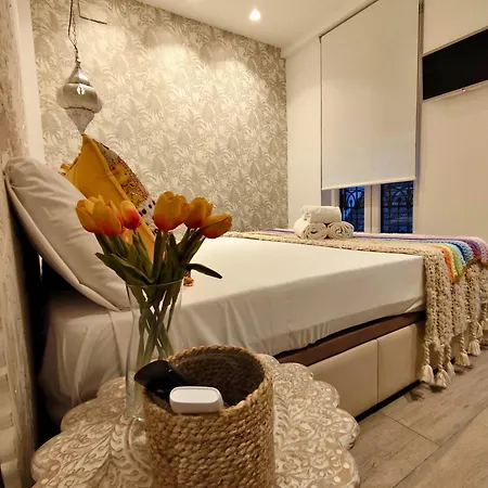 Apartmán Travel Habitat Casa Playa Malvarrosa Con Terraza Valencie