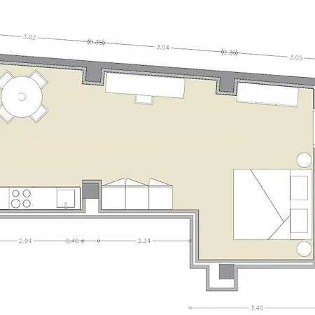 아파트 Saristays Lofts L *