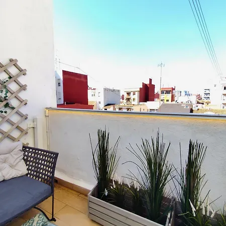 Travel Habitat Casa Playa Malvarrosa Con Terraza Apartmán Valencie