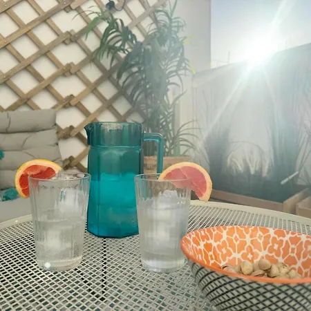 Travel Habitat Casa Playa Malvarrosa Con Terraza Apartmán