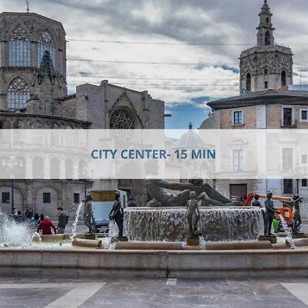 Daire Florit Flats - 4 Guests With Ac And Wifi Near Sorolla Train Station *