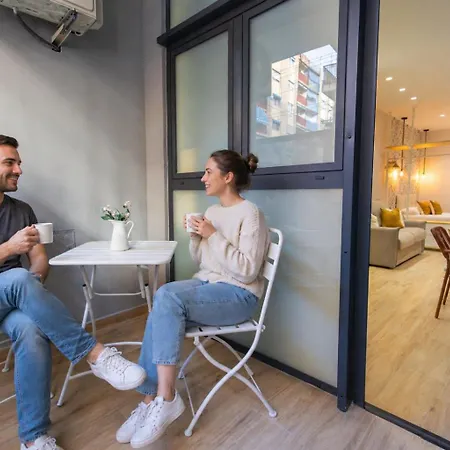 Florit Flats - 4 Guests With Ac And Wifi Near Sorolla Train Station Apartament Walencja
