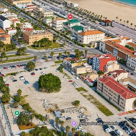 Apartmán Casa Florit - The Malvarrosa Beach Apartment & Free Parking