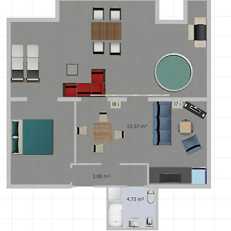 Your Long Attic In Appartement Valencia