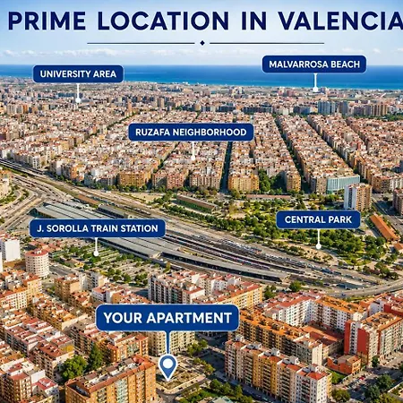 Apartament Casa Florit - The Ceramic - Free Bikes Included Walencja