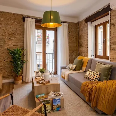 Apartament Diseno En El Carmen: Balcon Privado & Ascensor Walencja