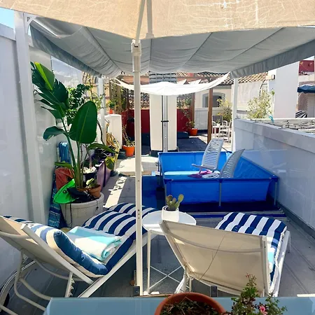 Privada Con Bano En Un Moderno Y Centrico Atico En Ciutat Vella * Valencia