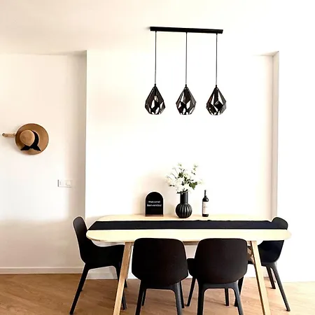 New Bright Modern Retreat At Malvarrosa Apartament Walencja