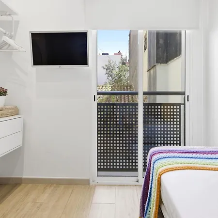 Travel Habitat Casa Playa Malvarrosa Con Terraza 公寓 瓦伦西亚