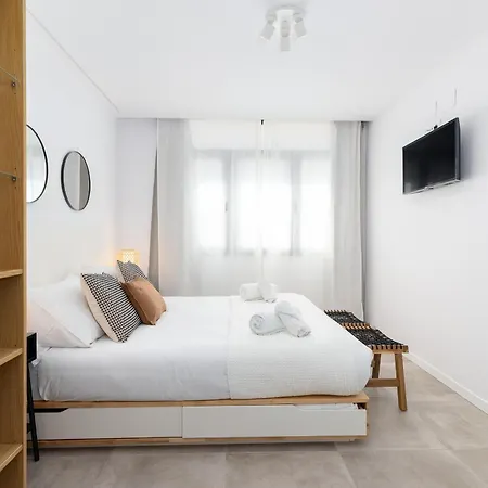 公寓 Apartup Cabanyal Station B
